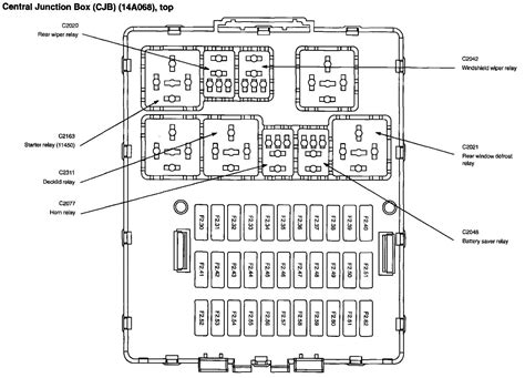 power distribution box ford focus 2005|ford focus cigar box diagram.